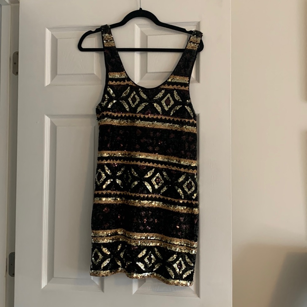 NWT FREE PEOPLE SEQUIN DRESS